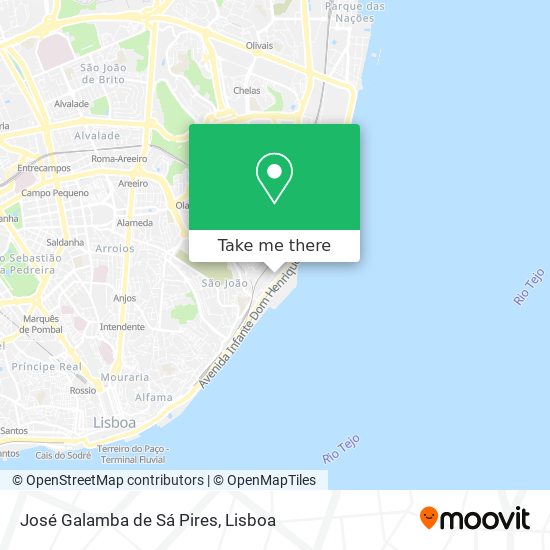 José Galamba de Sá Pires map