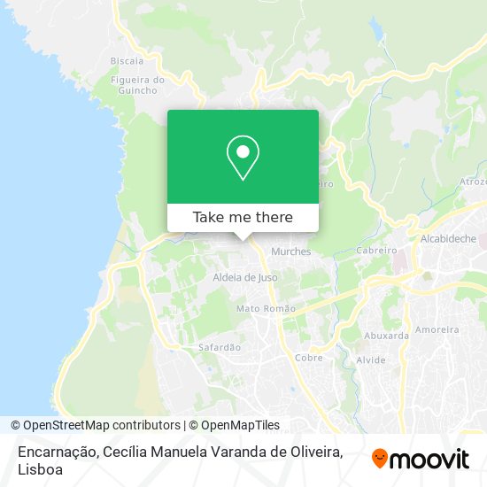 Encarnação, Cecília Manuela Varanda de Oliveira map