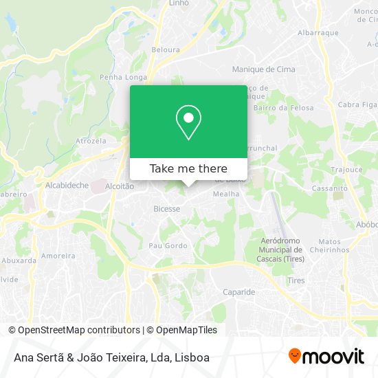 Ana Sertã & João Teixeira, Lda map