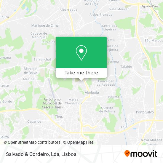 Salvado & Cordeiro, Lda mapa