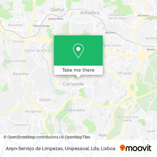 Anpn-Serviço de Limpezas, Unipessoal, Lda map