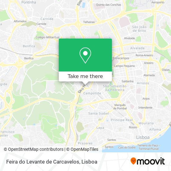 Feira do Levante de Carcavelos map