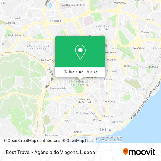 Best Travel - Agência de Viagens map