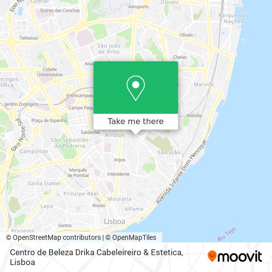 Centro de Beleza Drika Cabeleireiro & Estetica mapa