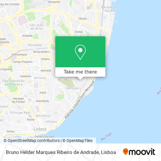 Bruno Hélder Marques Ribeiro de Andrade map