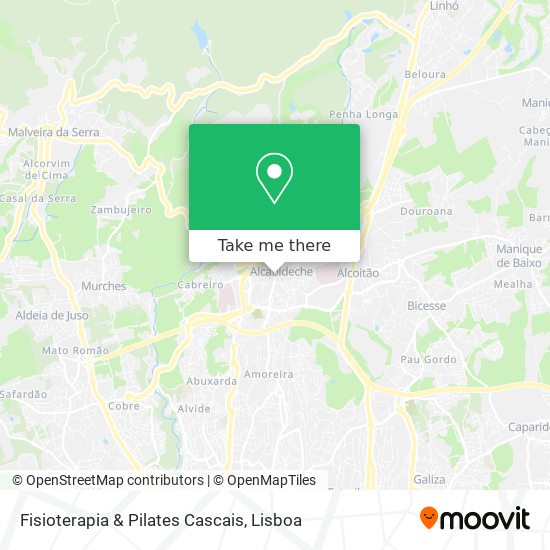 Fisioterapia & Pilates Cascais mapa
