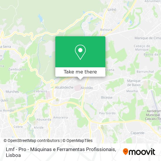 Lmf - Pro - Máquinas e Ferramentas Profissionais mapa