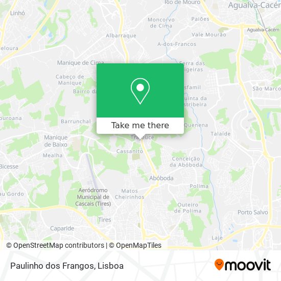 Paulinho dos Frangos mapa