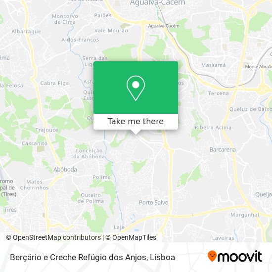 Berçário e Creche Refúgio dos Anjos map