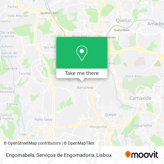 Engomabela, Serviços de Engomadoria map