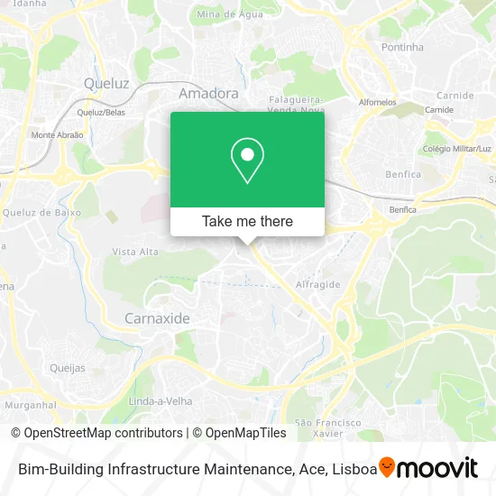 Bim-Building Infrastructure Maintenance, Ace map
