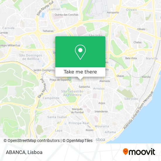 ABANCA map