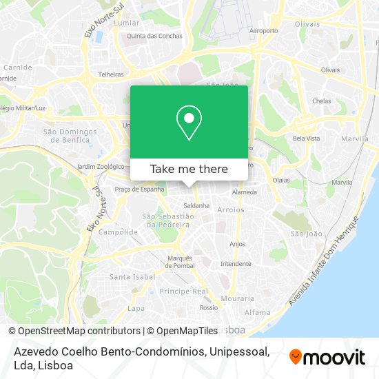 Azevedo Coelho Bento-Condomínios, Unipessoal, Lda map