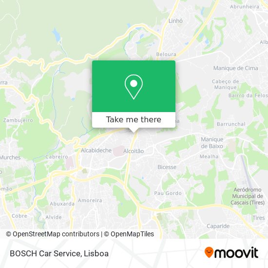 BOSCH Car Service map