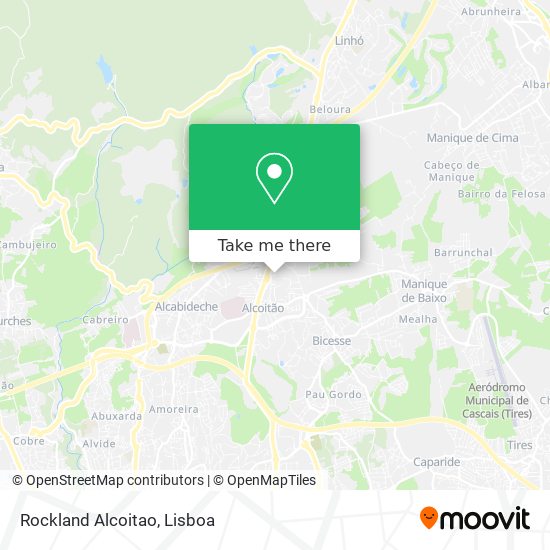Rockland Alcoitao mapa