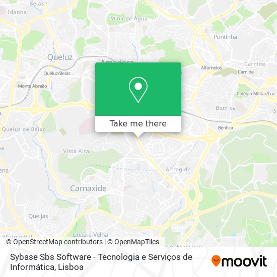 Sybase Sbs Software - Tecnologia e Serviços de Informática map