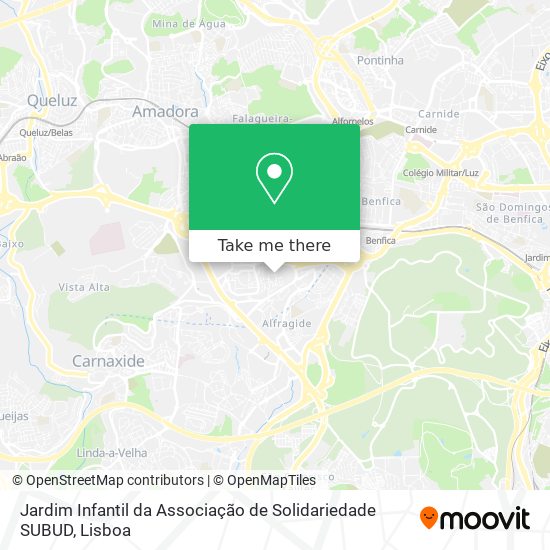 Jardim Infantil da Associação de Solidariedade SUBUD map