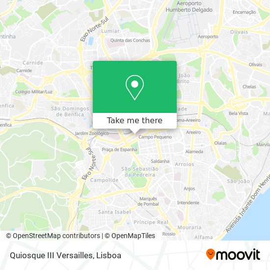 Quiosque III Versailles map