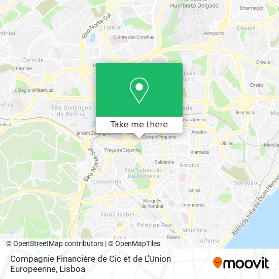 Compagnie Financiére de Cic et de L'Union Europeenne map