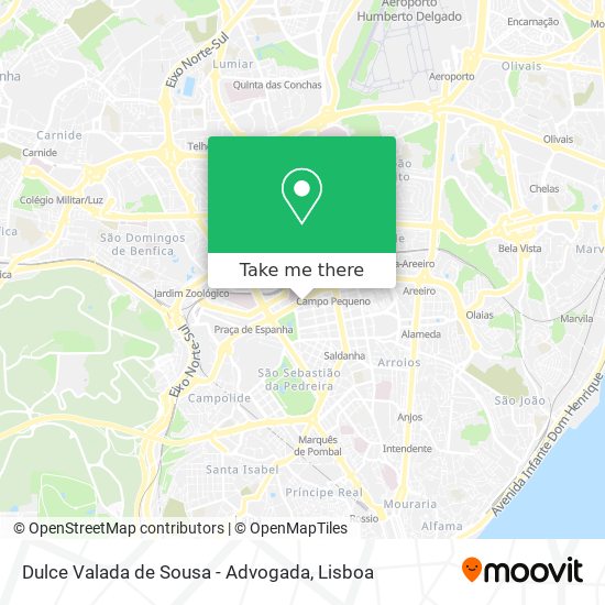 Dulce Valada de Sousa - Advogada map