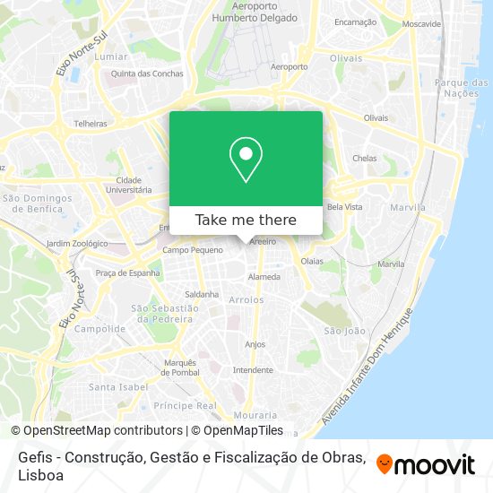 Gefis - Construção, Gestão e Fiscalização de Obras map