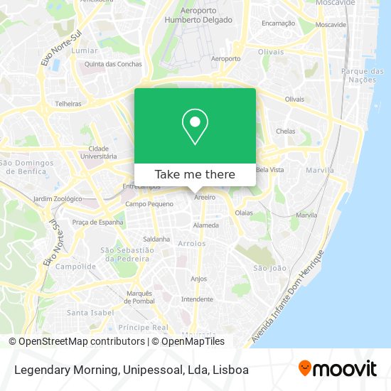 Legendary Morning, Unipessoal, Lda mapa