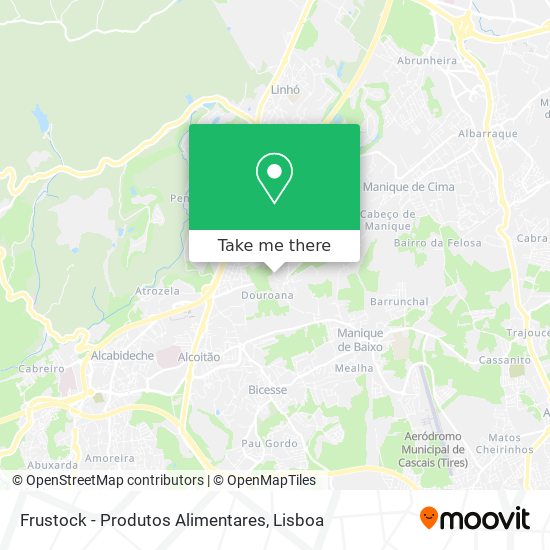 Frustock - Produtos Alimentares map