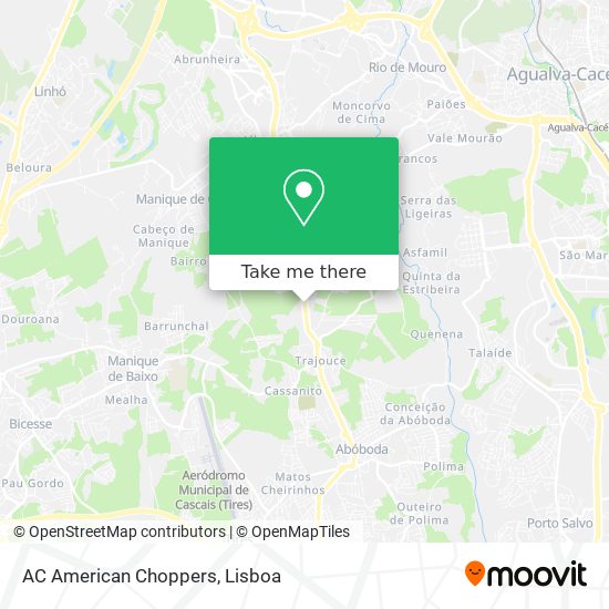 AC American Choppers mapa