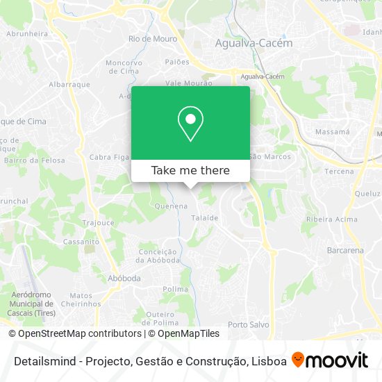 Detailsmind - Projecto, Gestão e Construção map