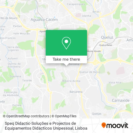 Speq Didactic-Soluções e Projectos de Equipamentos Didácticos Unipessoal mapa