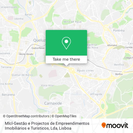 Mlcl-Gestão e Projectos de Empreendimentos Imobiliários e Turísticos, Lda map
