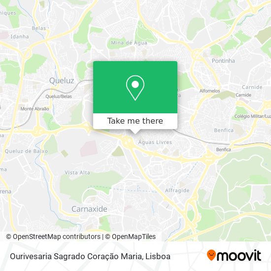 Ourivesaria Sagrado Coração Maria map