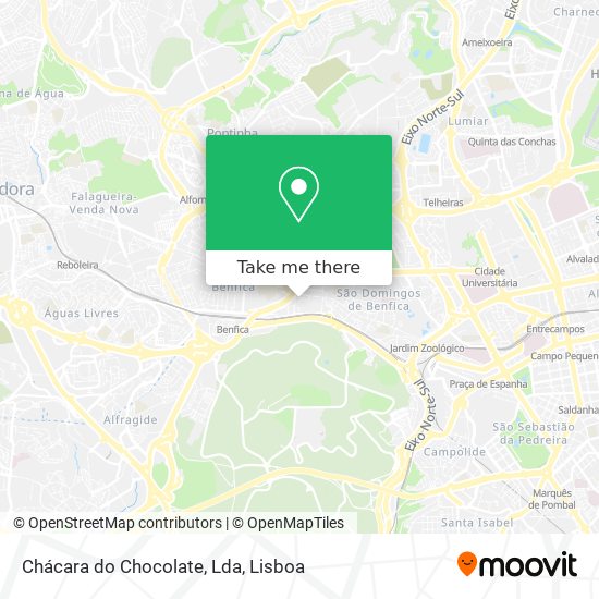 Chácara do Chocolate, Lda map
