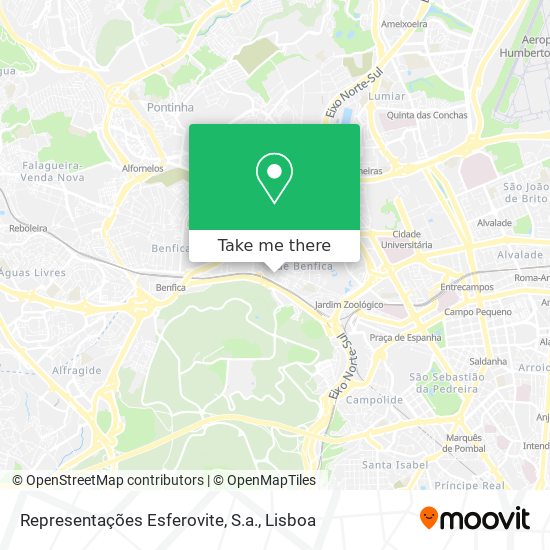 Representações Esferovite, S.a. map