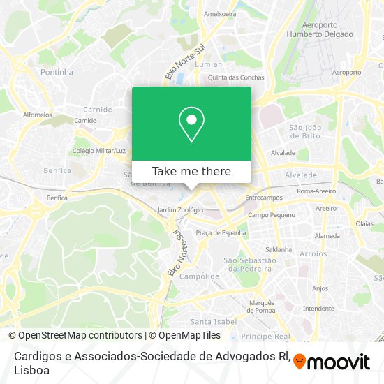 Cardigos e Associados-Sociedade de Advogados Rl map