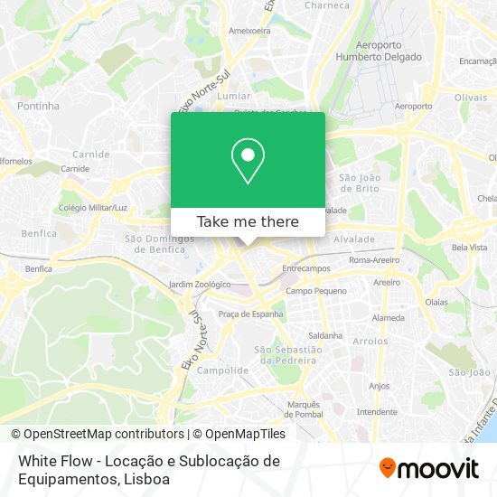 White Flow - Locação e Sublocação de Equipamentos map