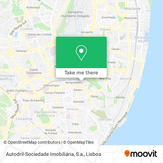 Autodril-Sociedade Imobiliária, S.a. mapa