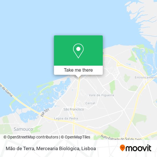 Mão de Terra, Mercearia Biológica map