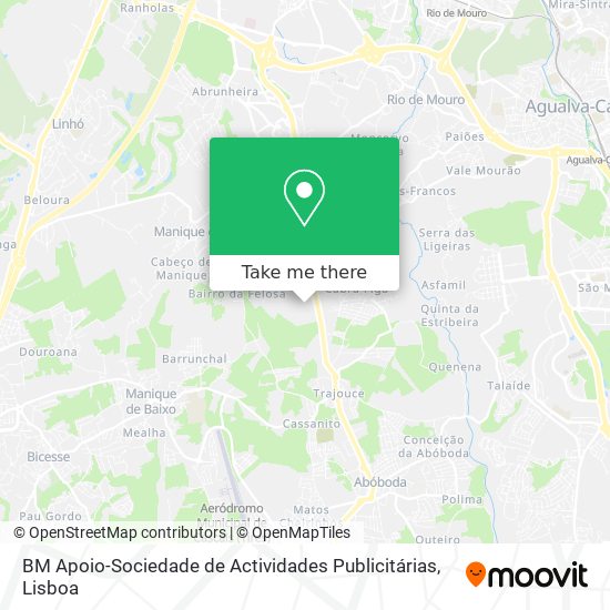 BM Apoio-Sociedade de Actividades Publicitárias map