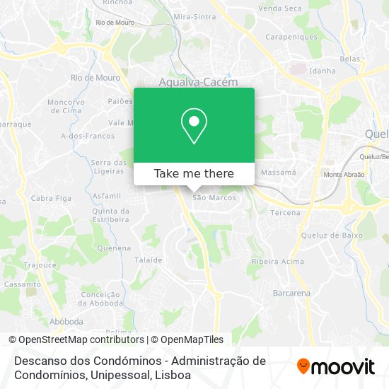 Descanso dos Condóminos - Administração de Condomínios, Unipessoal map
