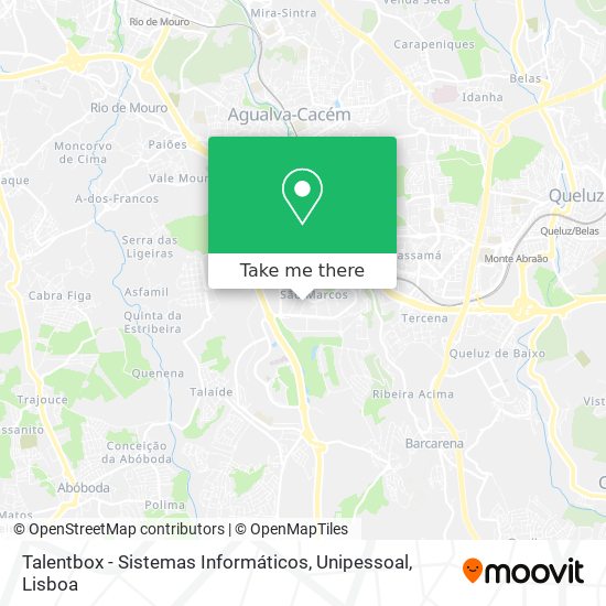 Talentbox - Sistemas Informáticos, Unipessoal map
