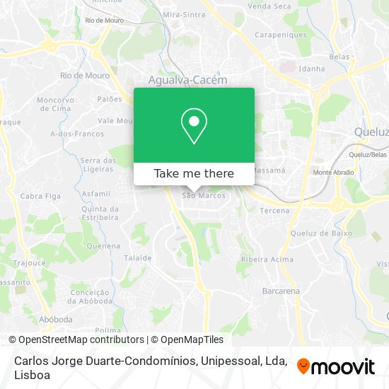 Carlos Jorge Duarte-Condomínios, Unipessoal, Lda mapa