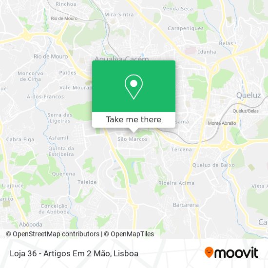 Loja 36 - Artigos Em 2 Mão map