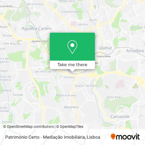 Património Certo - Mediação Imobiliária map