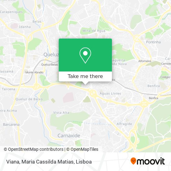 Viana, Maria Cassilda Matias map