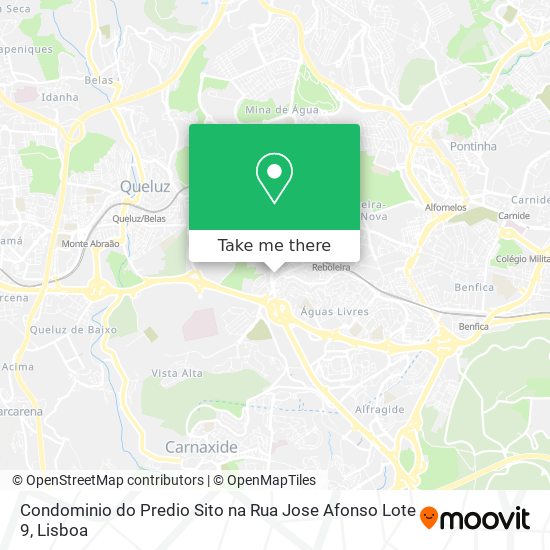 Condominio do Predio Sito na Rua Jose Afonso Lote 9 map