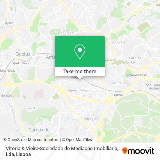 Vitória & Vieira-Sociedade de Mediação Imobiliária, Lda map