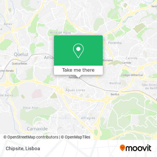 Chipsite map