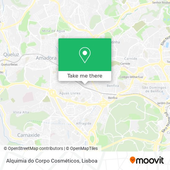 Alquimia do Corpo Cosméticos map