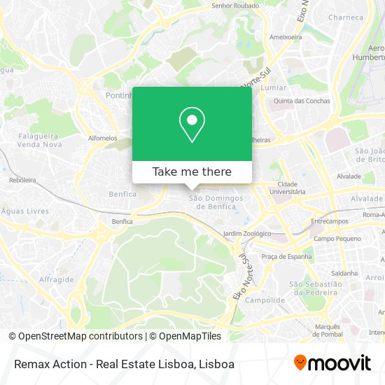 Remax Action - Real Estate Lisboa map